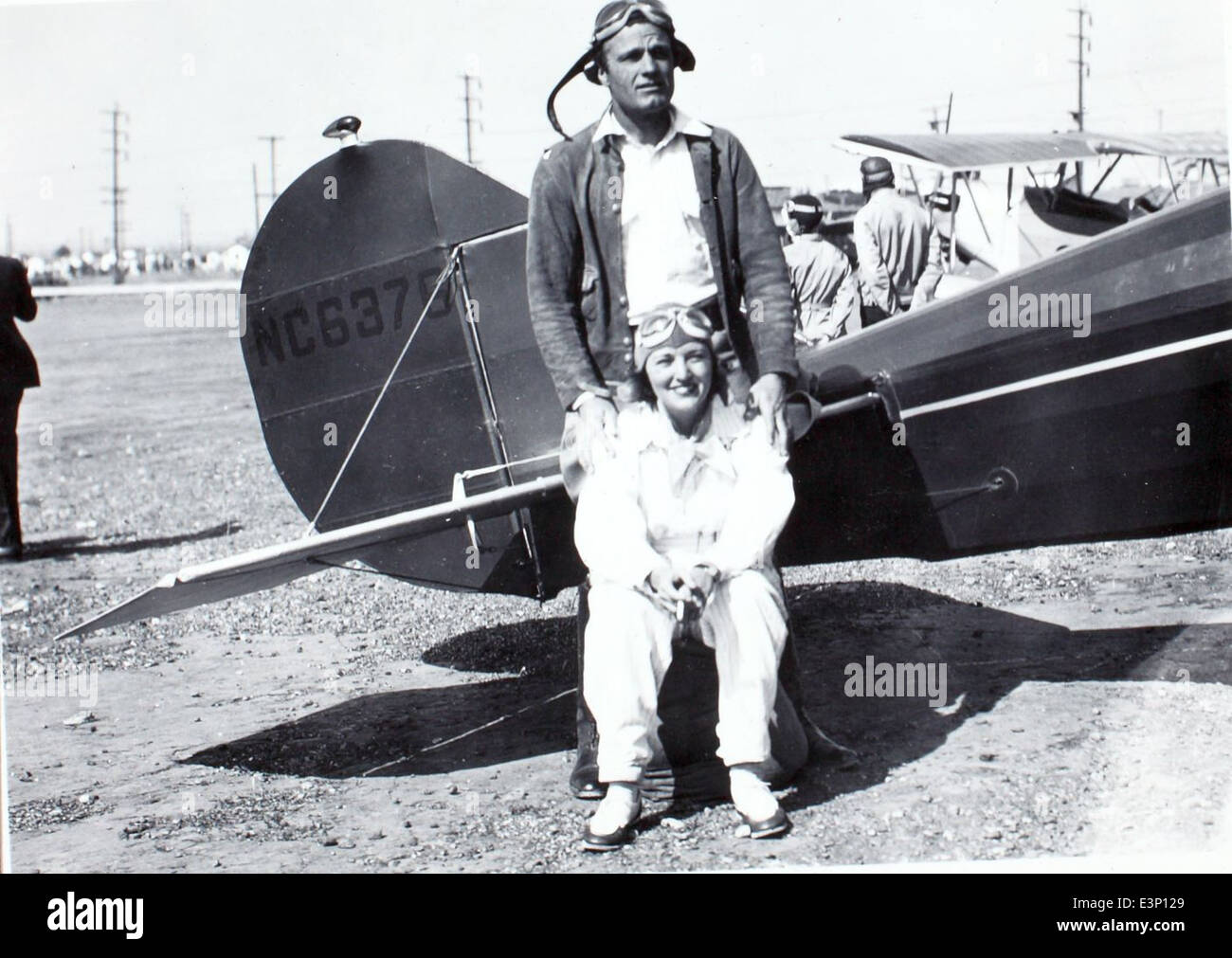 This photo from the AL-73B Luqueer Album highlights aviation from the ...