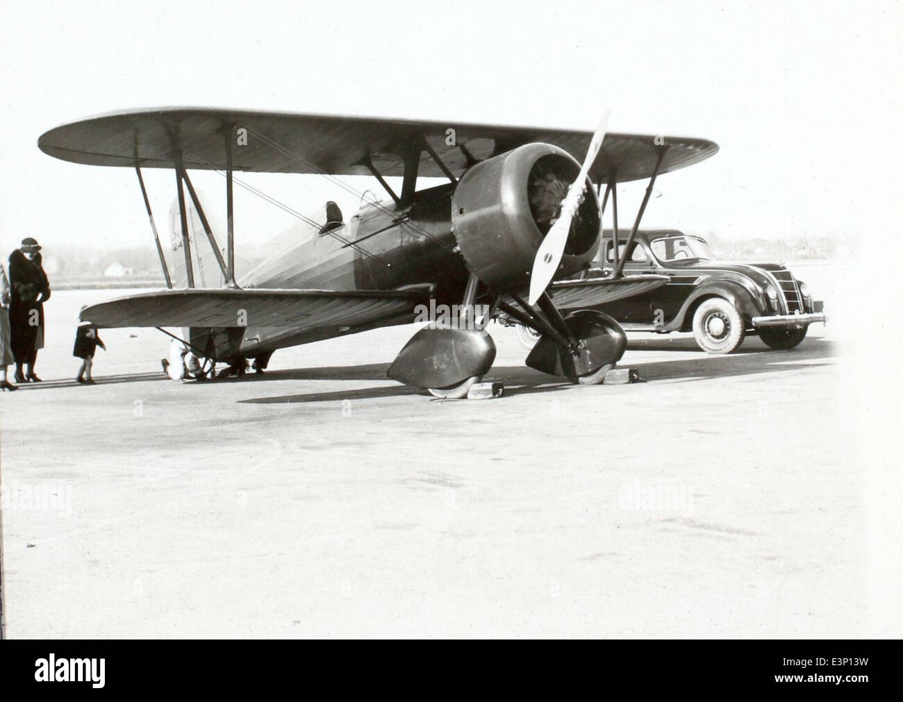 This image from the Luqueer Album features aircraft from the Golden Age ...