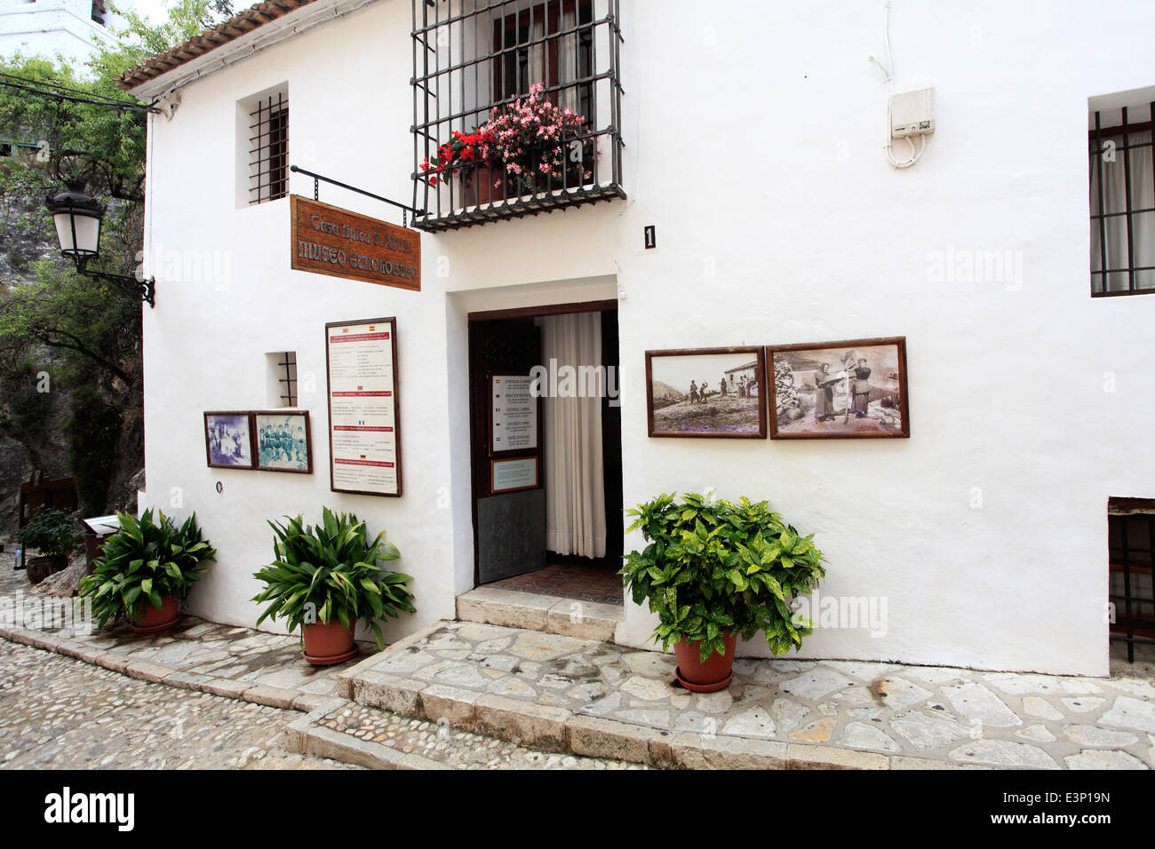 The Heritage Museum, Guadalest medival village, Sierrade Aitana mountains, Costa Blanca, Spain, Europe Stock Photo