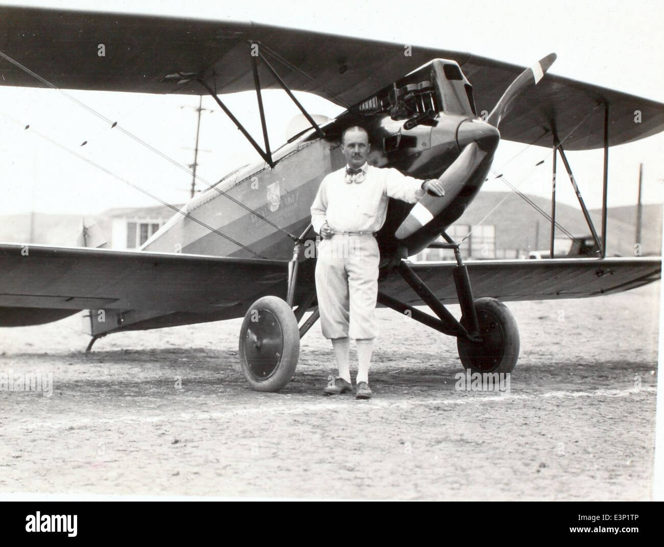 This image from the Luqueer Album captures the Golden Age of aviation ...