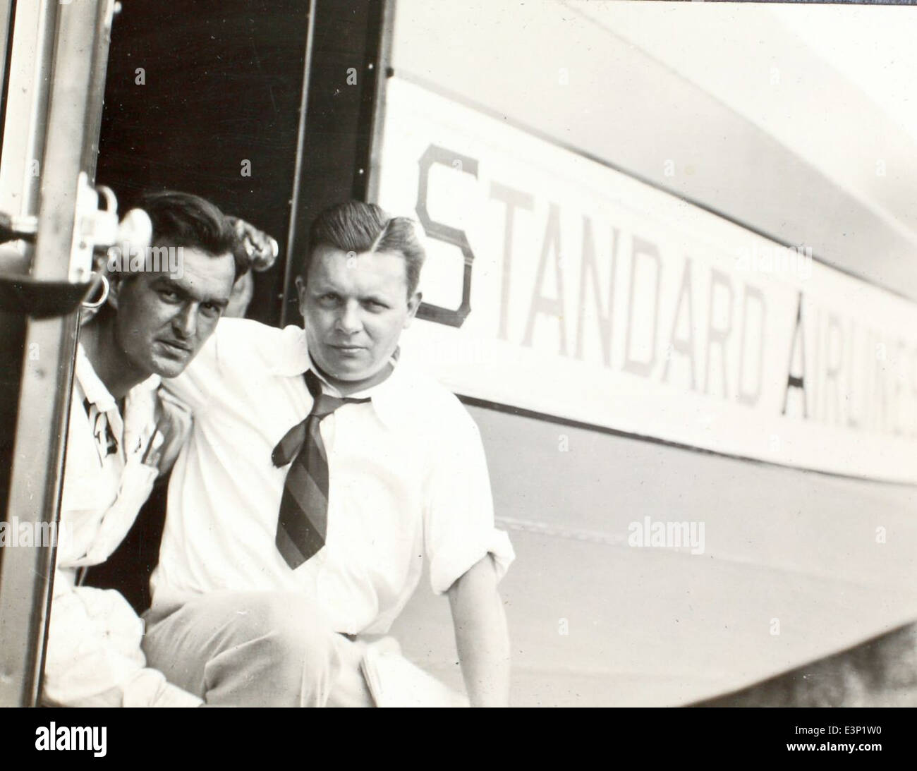 This photo from the Golden Age of Aviation highlights Luke Luqueer's ...