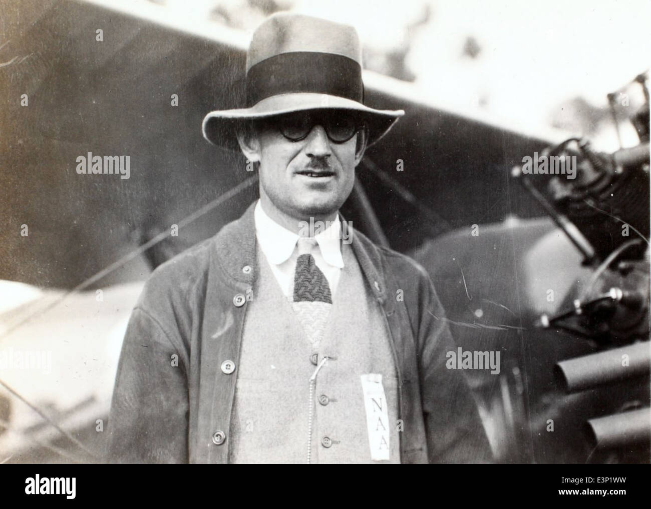 The photograph from the Luqueer Album highlights the aviation Golden ...