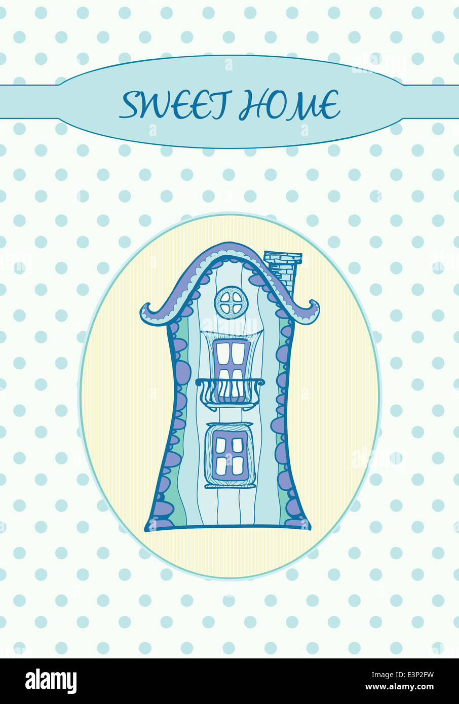 Sweet home - Card Stock Photo - Alamy