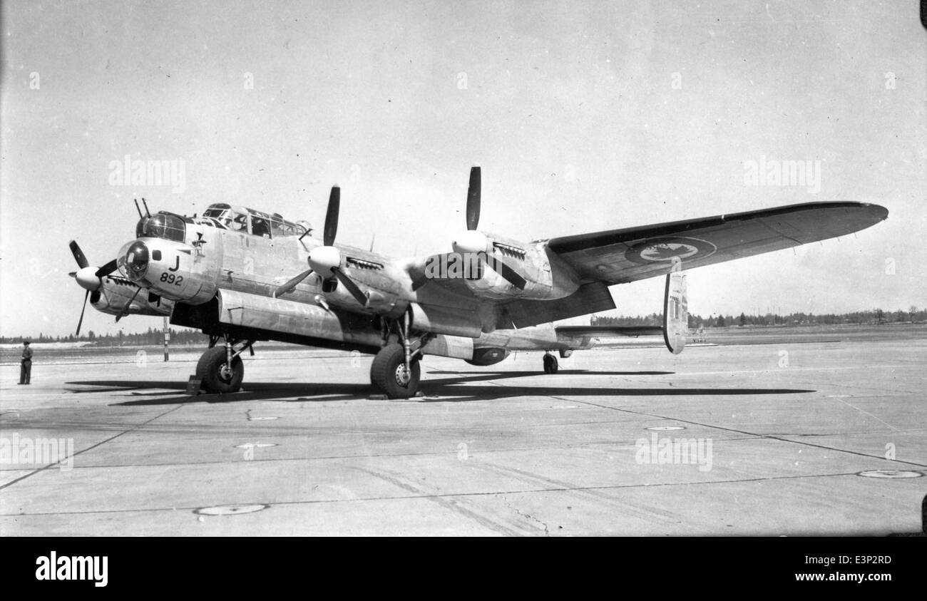 AL61A-441 Avro Lancaster BX KB892 RCAF Stock Photo