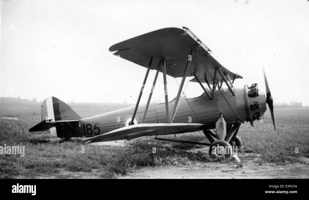 AL61A-401 Avro 621 Tutor, RCAF 185 c34 Stock Photo