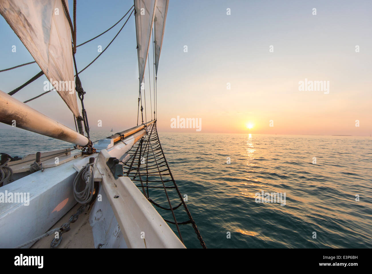 The Schooner Western Union flagship, Key West, Florida, USA Stock Photo -  Alamy