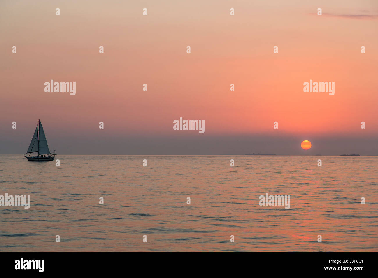 The Schooner Western Union flagship, Key West, Florida, USA Stock Photo -  Alamy