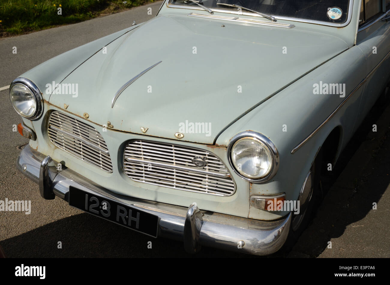 old Volvo vehicle Stock Photo - Alamy