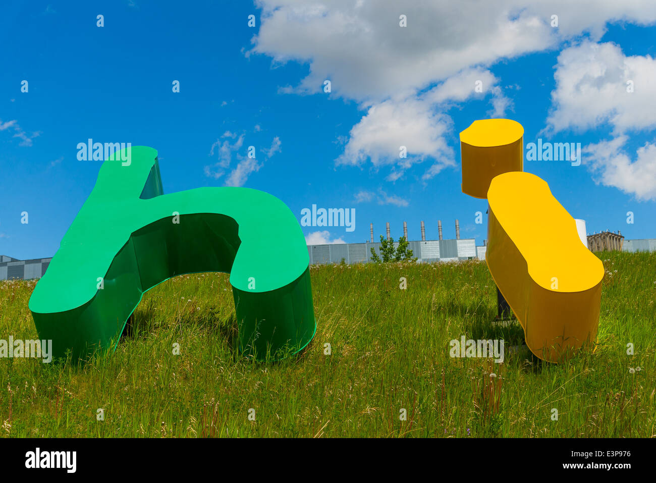 Hi blue sky letters hi-res stock photography and images - Alamy