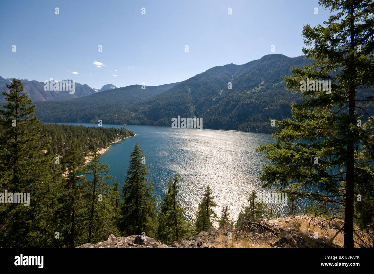 USA, Washington State, Lake Chelan Stock Photo Alamy