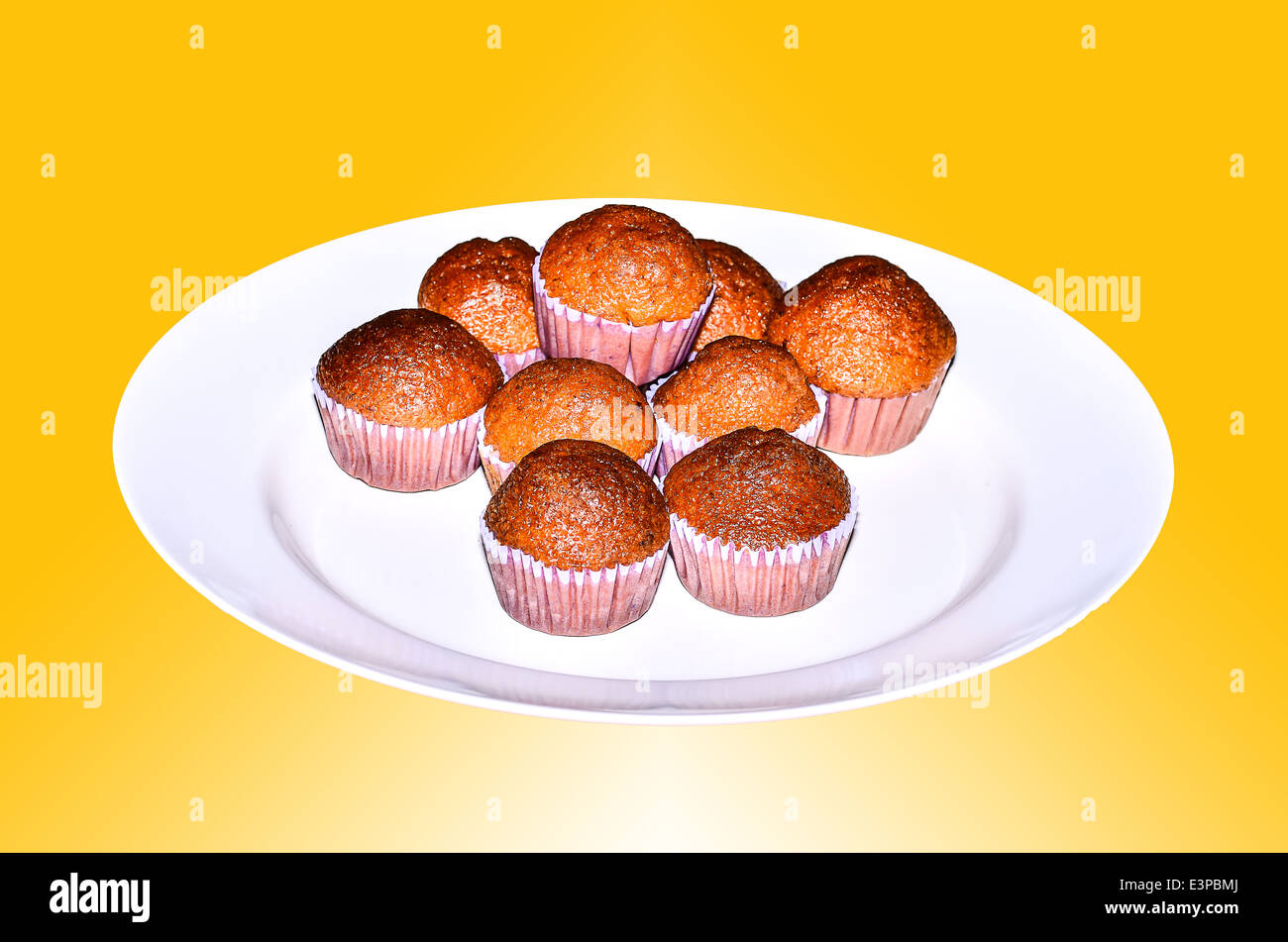 tasty cupcakes Stock Photo