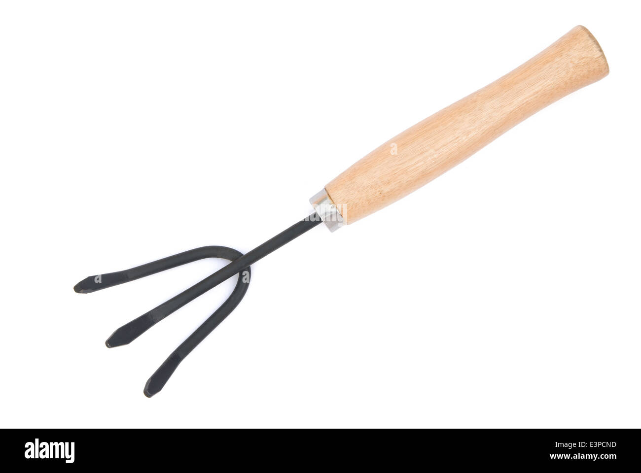 gardening rake with clipping path Stock Photo - Alamy