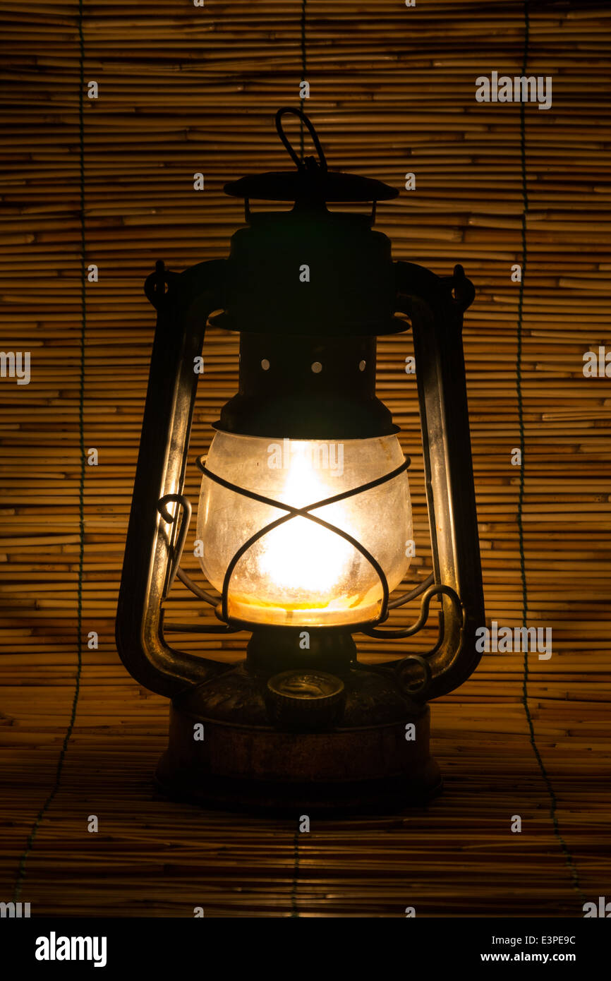 Rusty Lantern Set with an old rusty lantern Stock Photo - Alamy