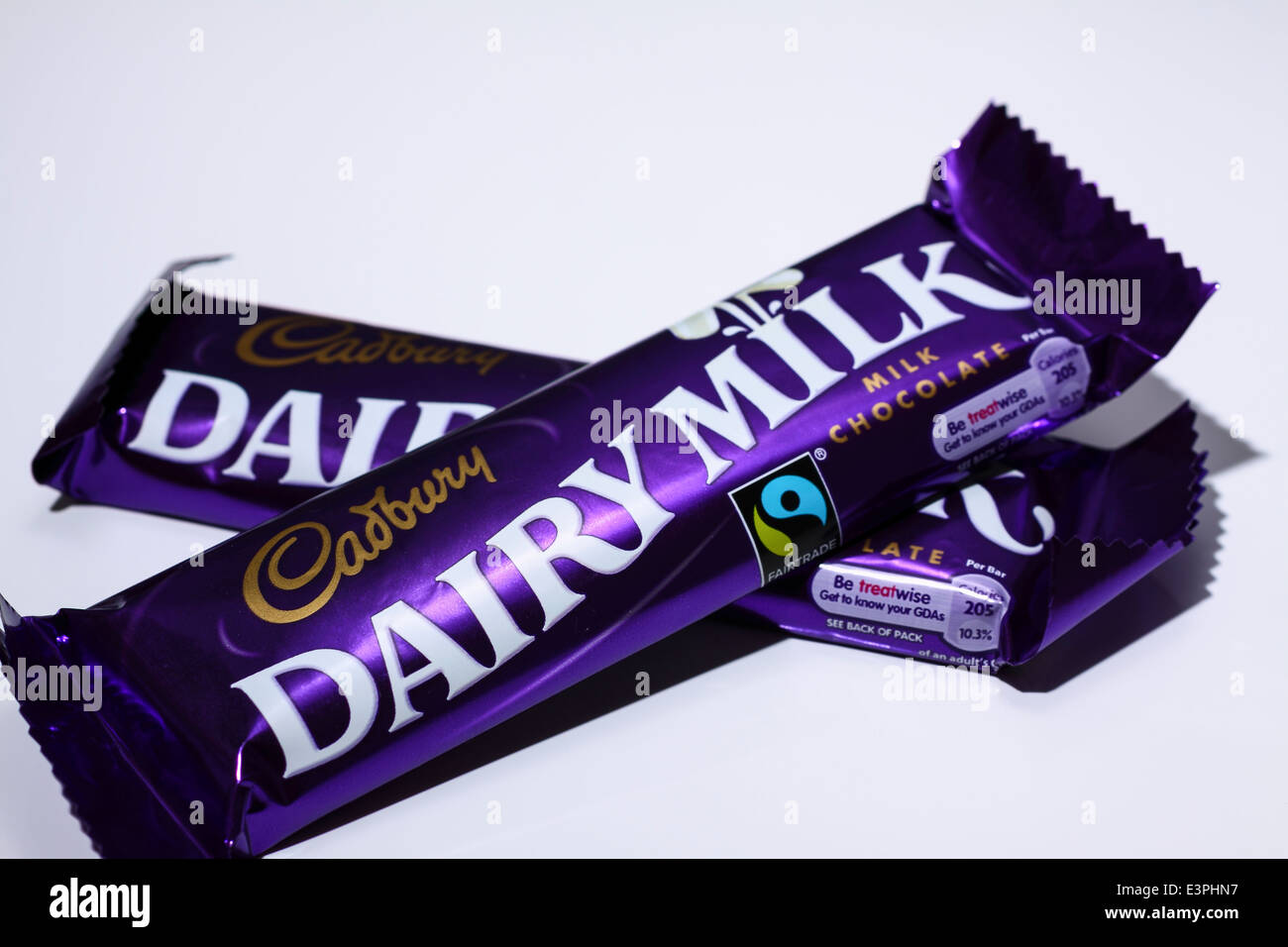 Close up of a Cadburys Dairy Milk bar Stock Photo Alamy