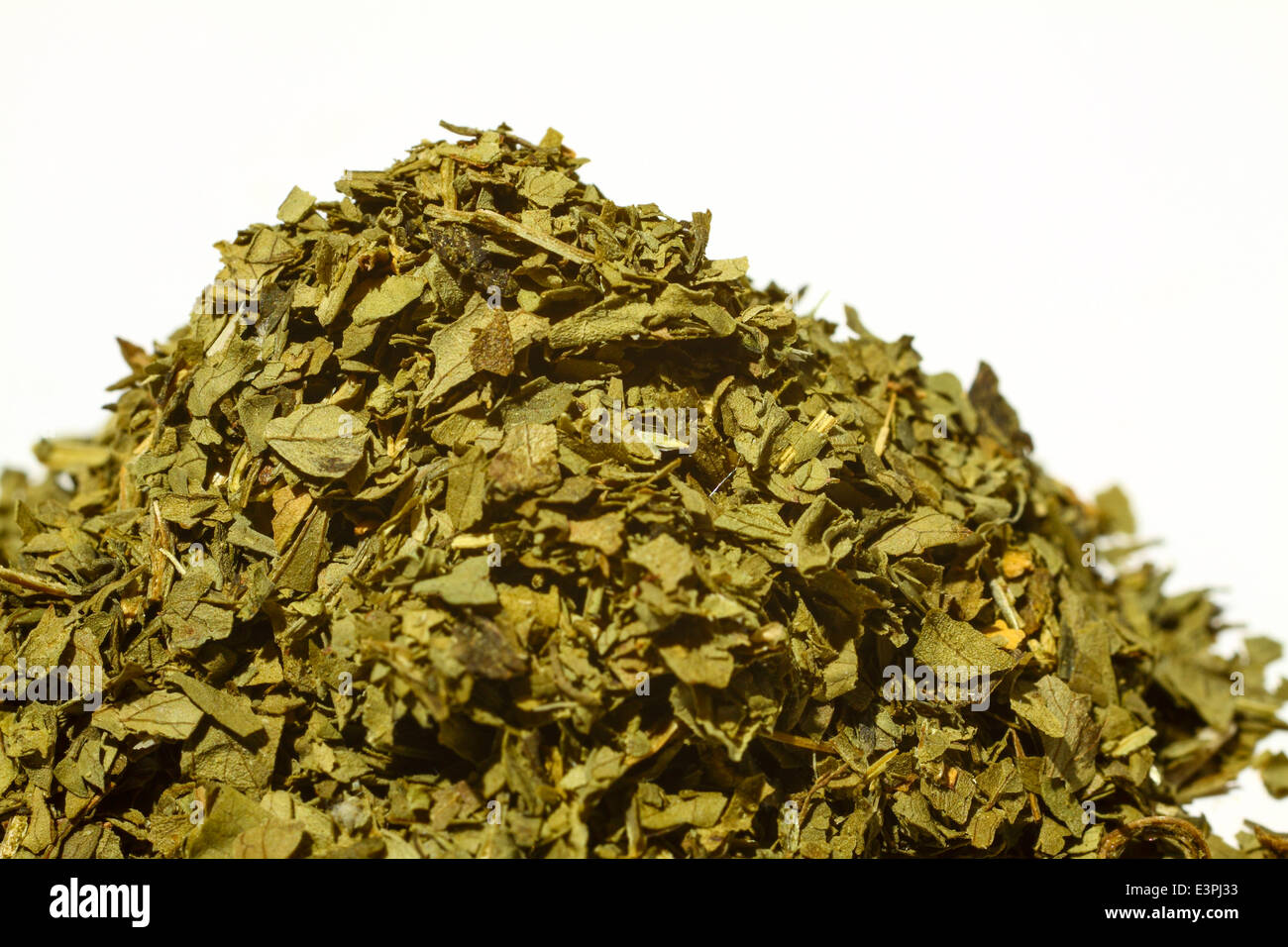 Close up of chopped coriander leaves Stock Photo Alamy