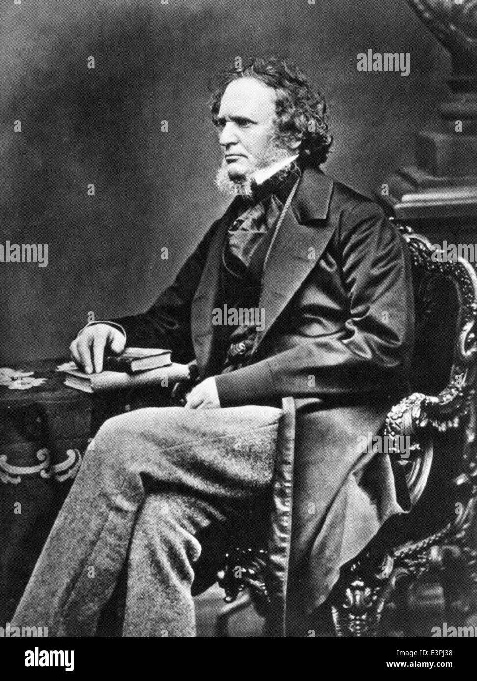 EDWARD SMITH-STANLEY, 14th Earl of Derby (1799-1869) Conservative Party statesman Stock Photo