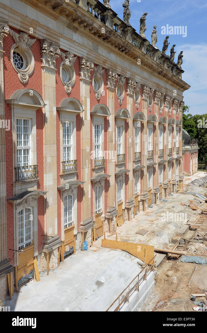 The basement and the ambulatory at the New Palace are redeveloped in
