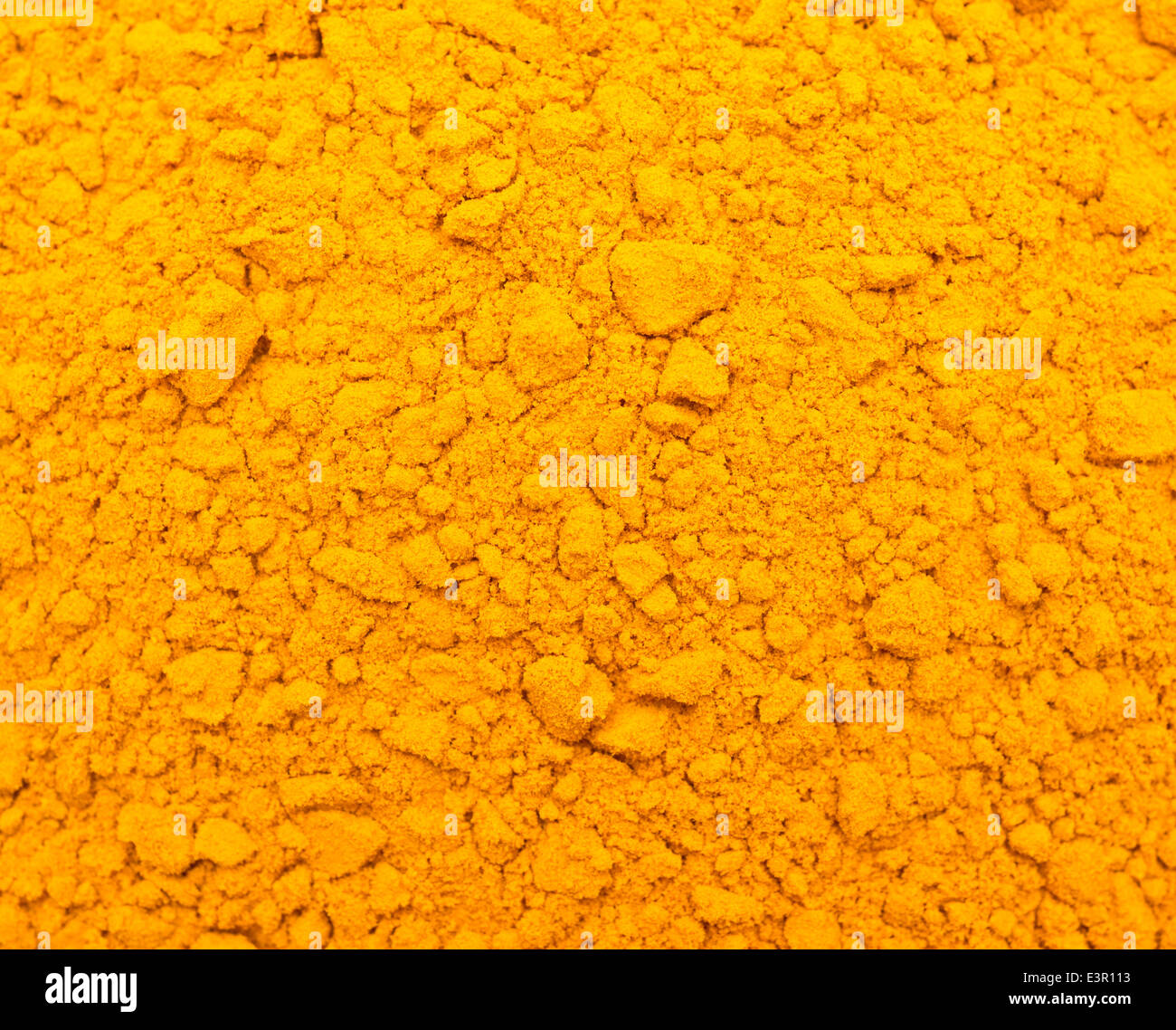 close up of curry powder Stock Photo