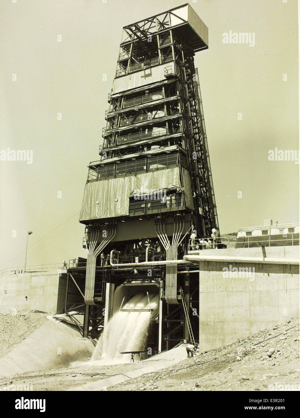 This image captures the Convair/General Dynamics Atlas program between ...