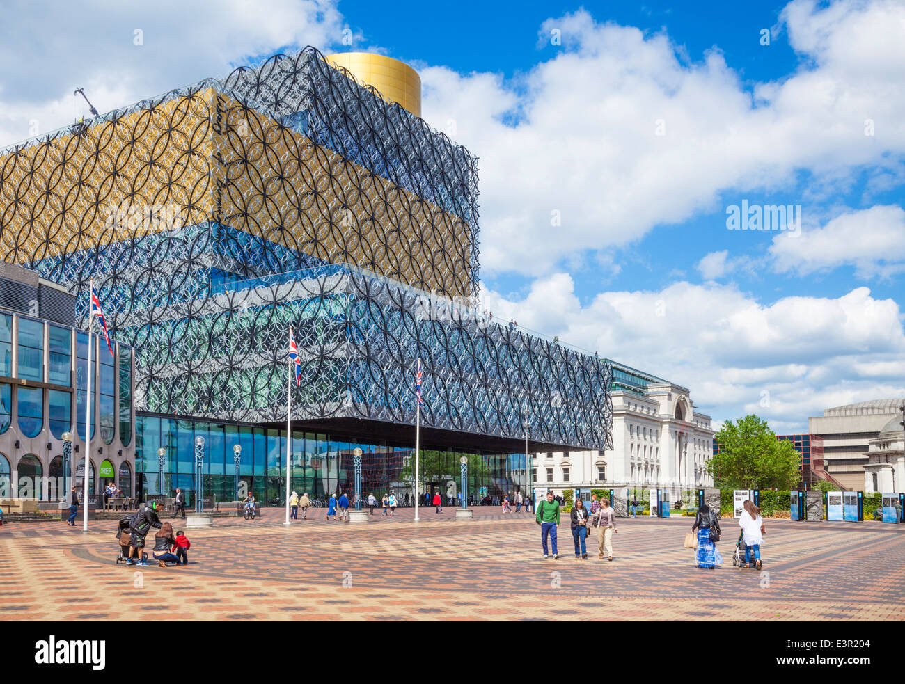 Library of Birmingam, Birmingham Library, Birmingham, West Midlands, England, UK, GB, EU, Europe Stock Photo