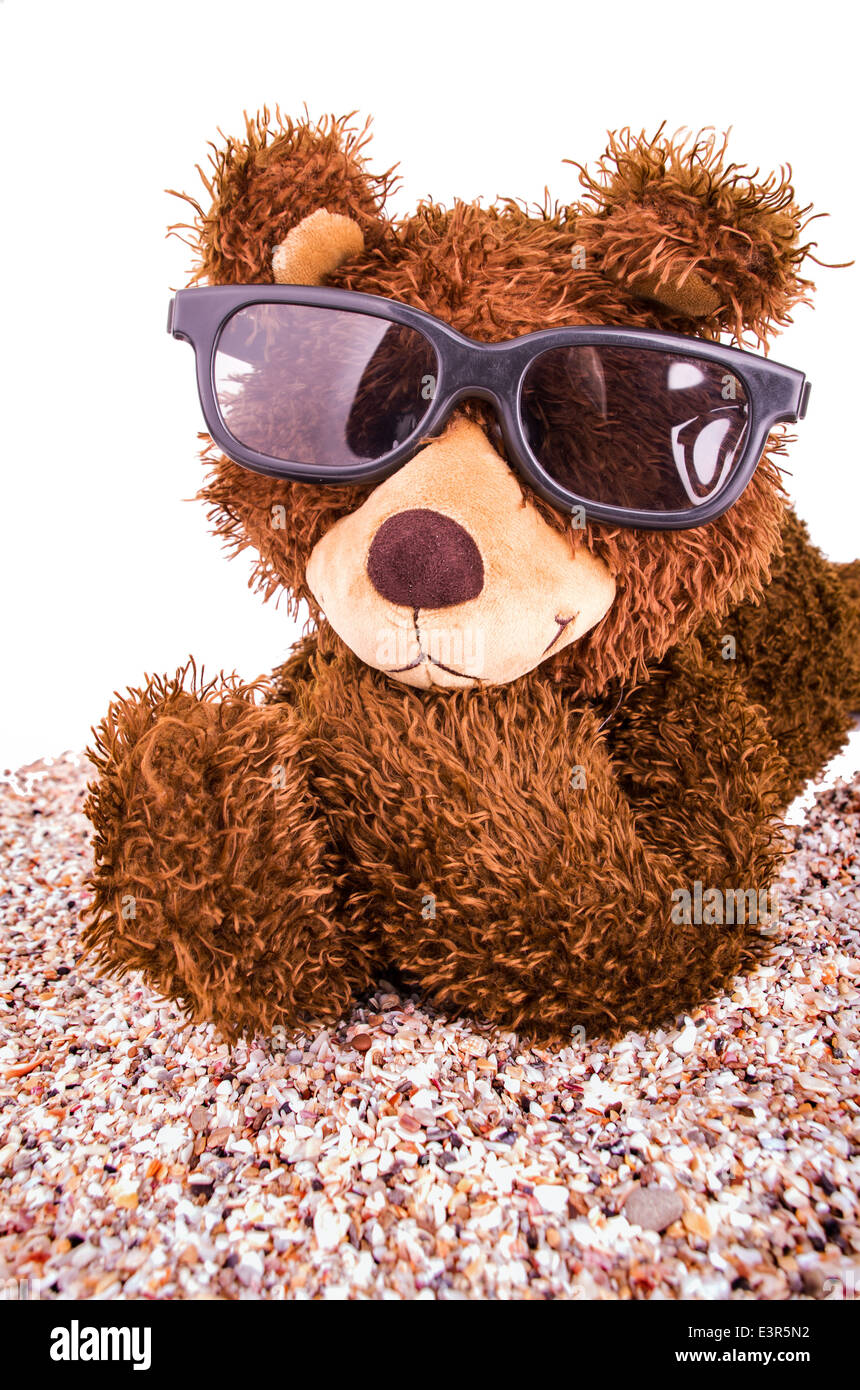 Teddy bear sunglasses hi-res stock photography and images - Alamy