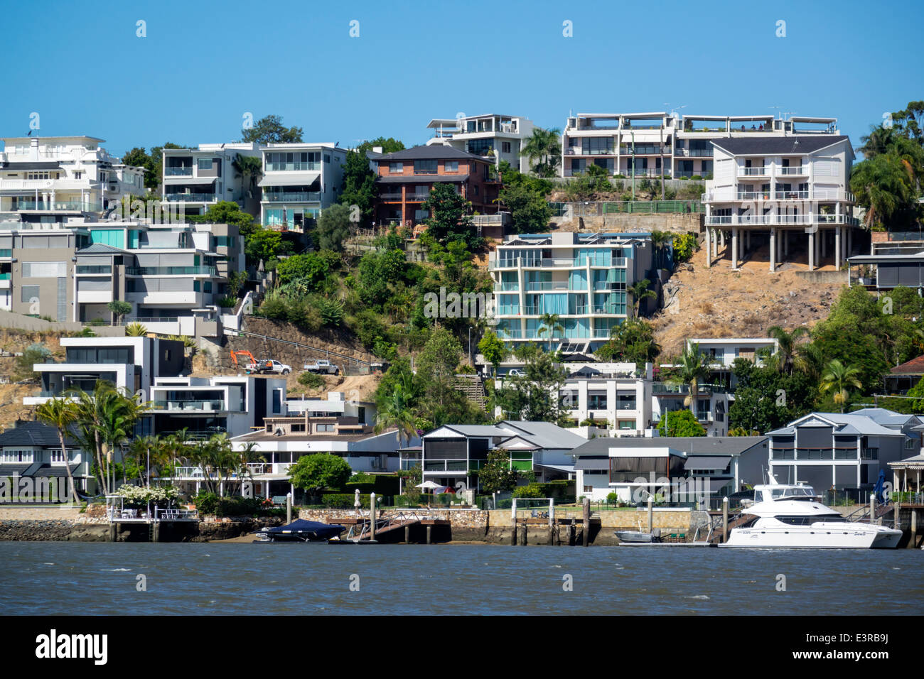 Brisbane Australia,Queensland Brisbane River water,East Brisbane,Norman Park,waterfront