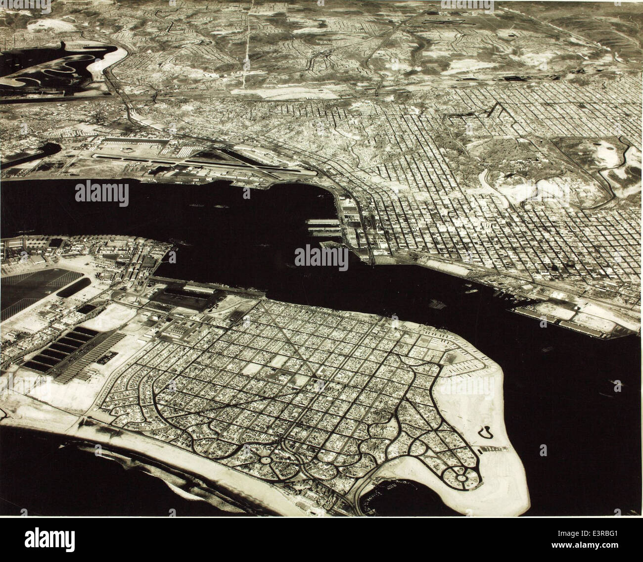 Aerial view coronado bridge hi-res stock photography and images - Alamy