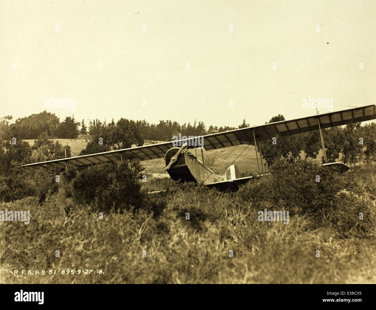 This collection documents aircraft accidents between 1917 and 1920, a formative period in aviation history. These incidents highlight the risks and challenges early aviators faced as they pushed the boundaries of flight. Stock Photo
