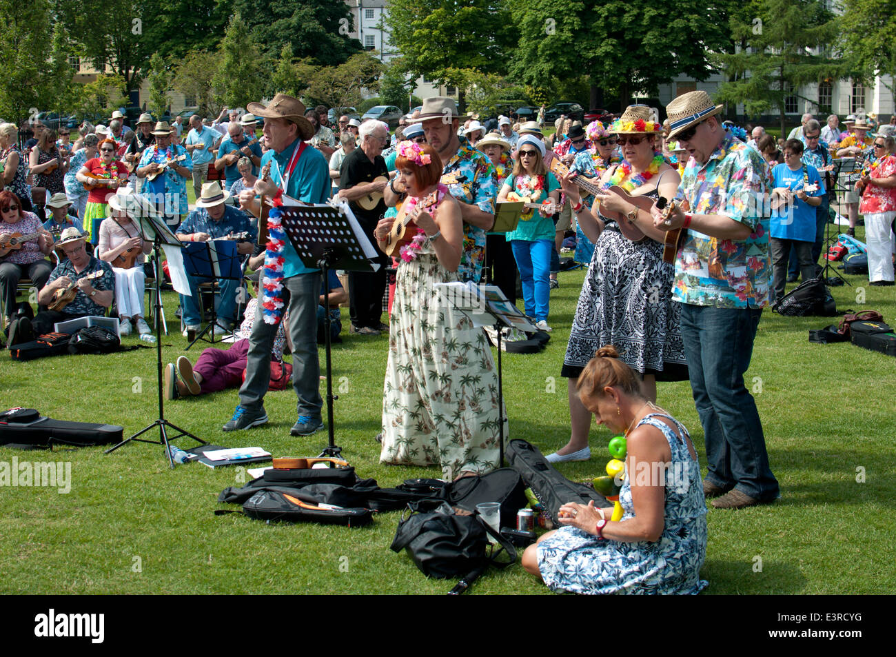 Ukulele festival of great britain hires stock photography and images