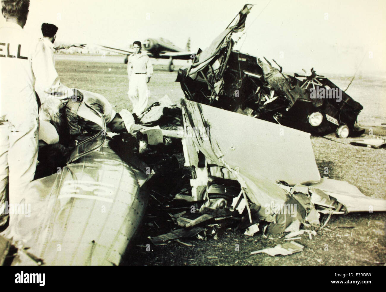 This photo depicts the aftermath of an aircraft accident. Aircraft ...
