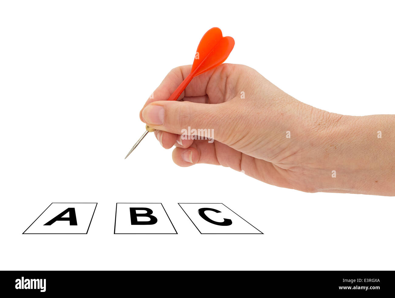 Choice, decision. Stock Photo