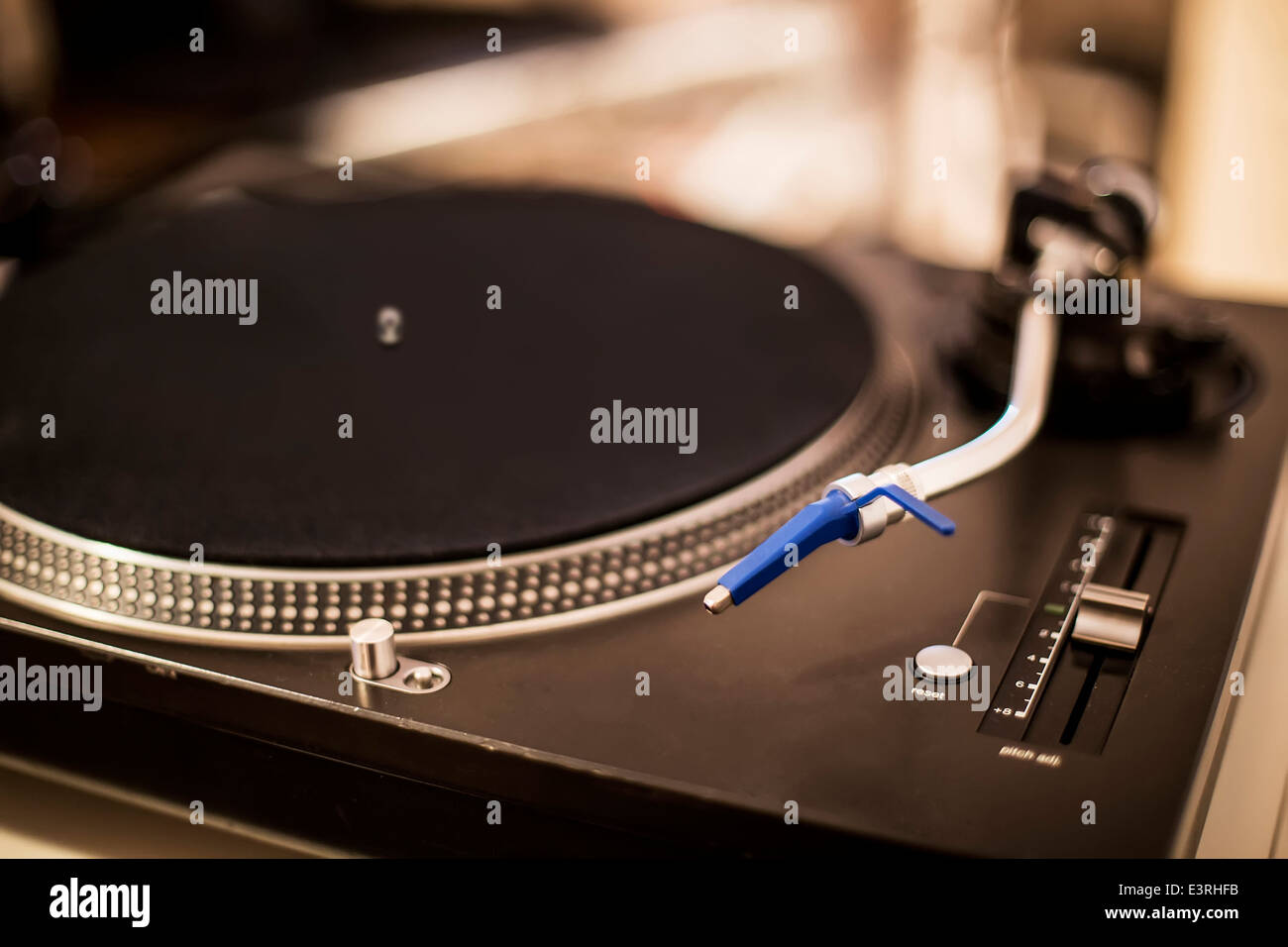 DJ mixing equipment Stock Photo Alamy