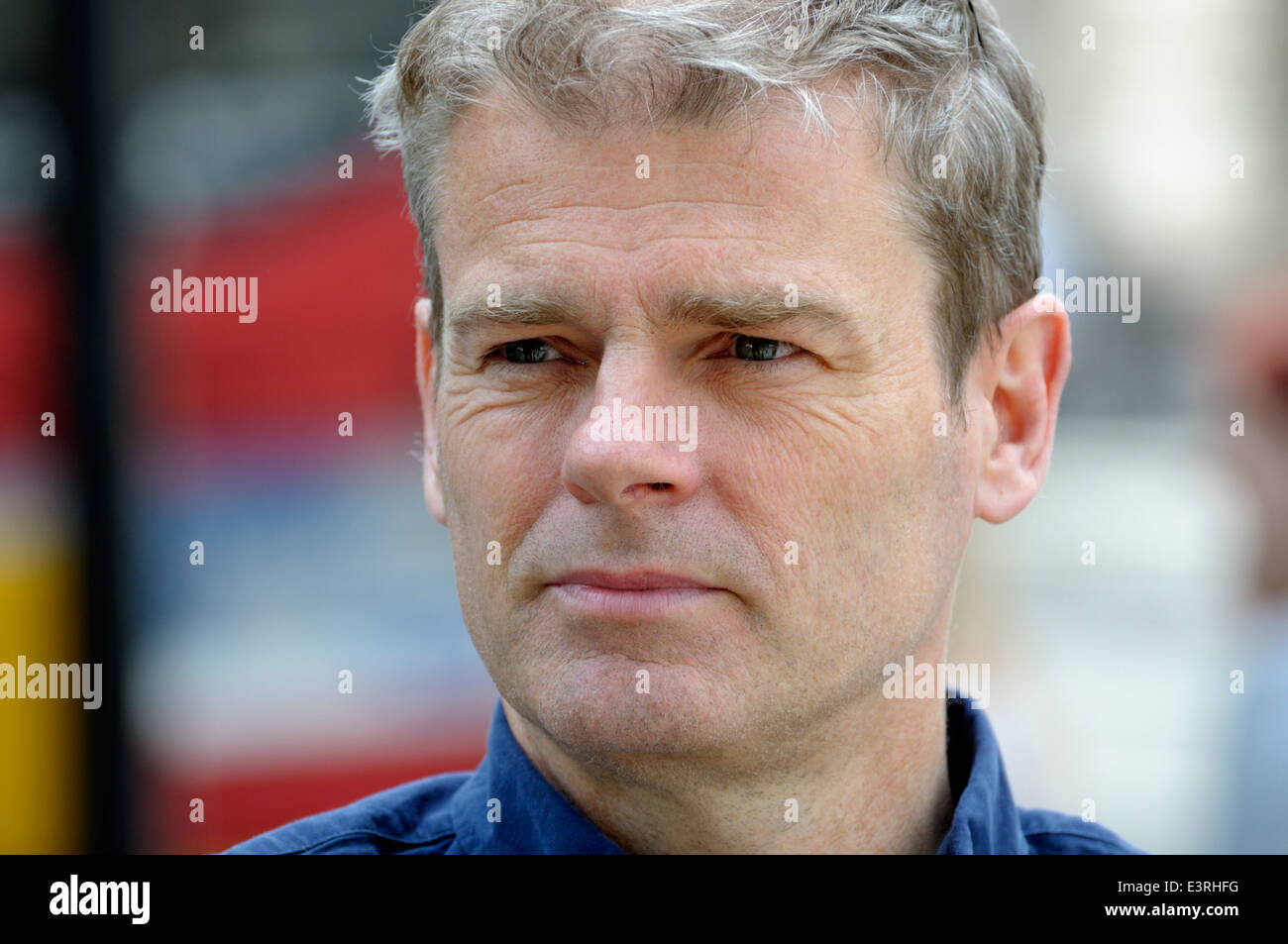 Mark Haddon - author of The Curious Incident of the Dog in the Night-Time Stock Photo