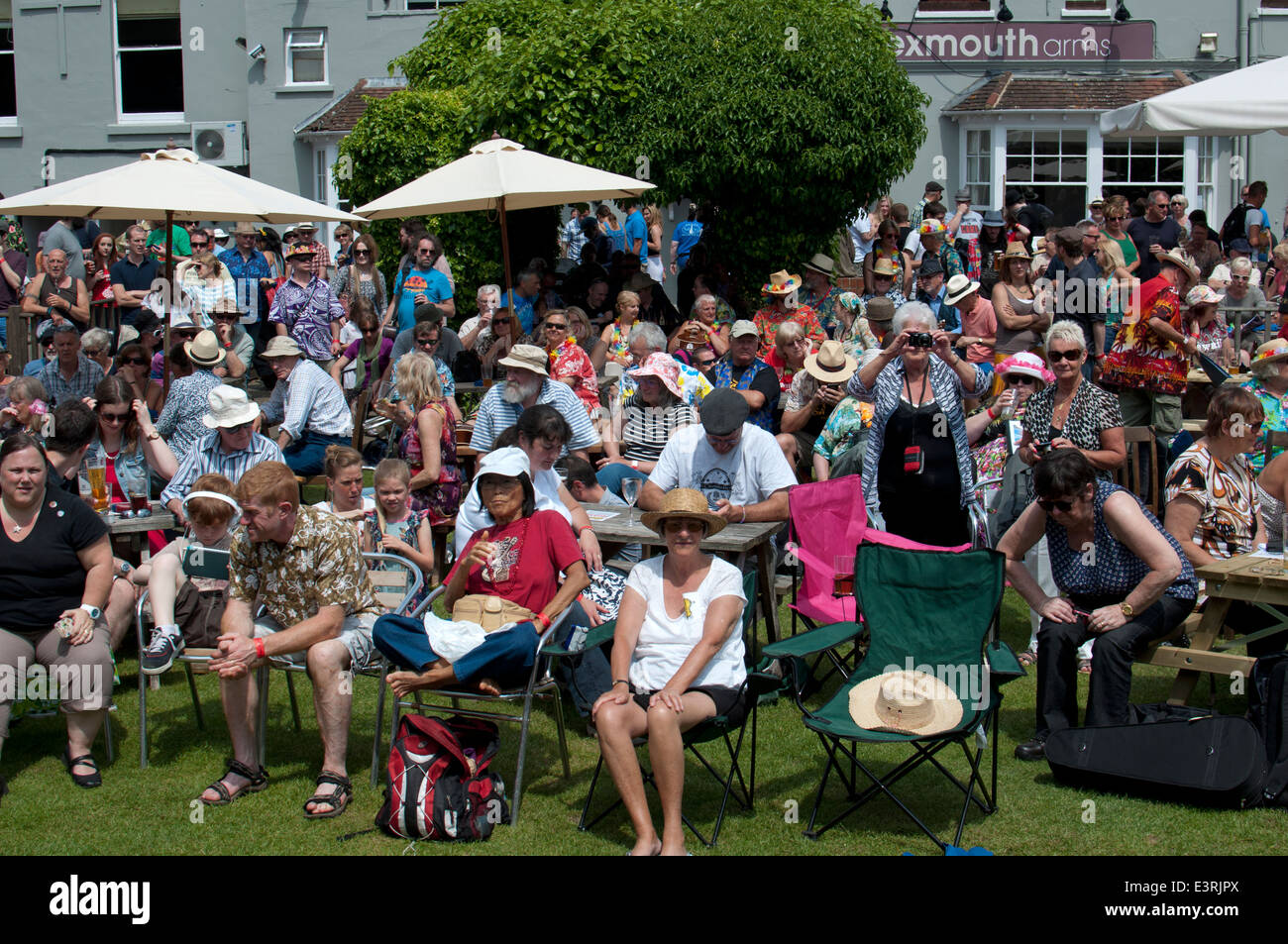 2014 Ukulele Festival of Great Britain, Cheltenham Spa, UK Stock Photo