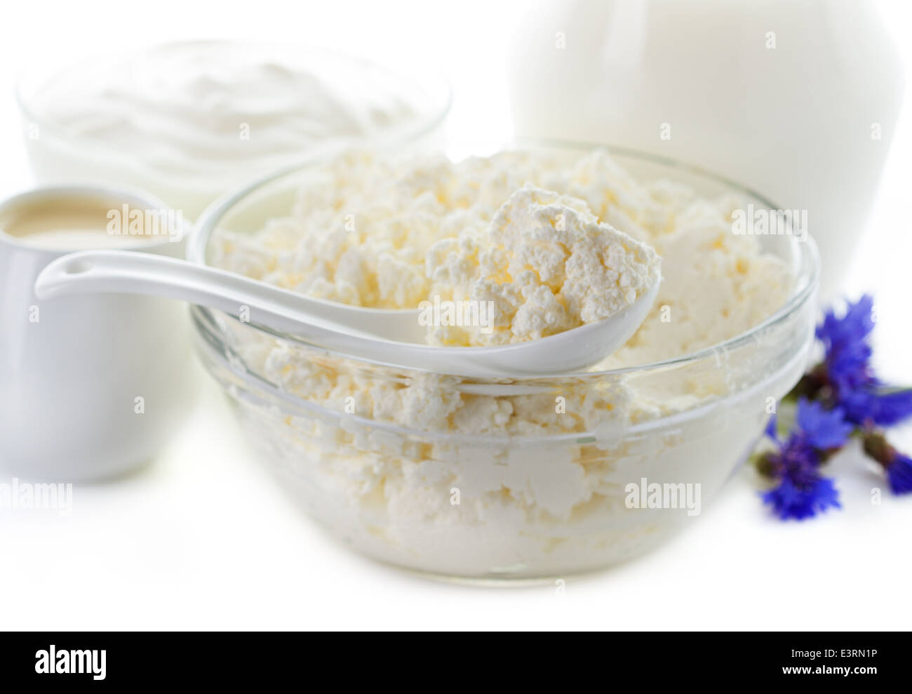 Raw milk cream cheese hi-res stock photography and images - Alamy