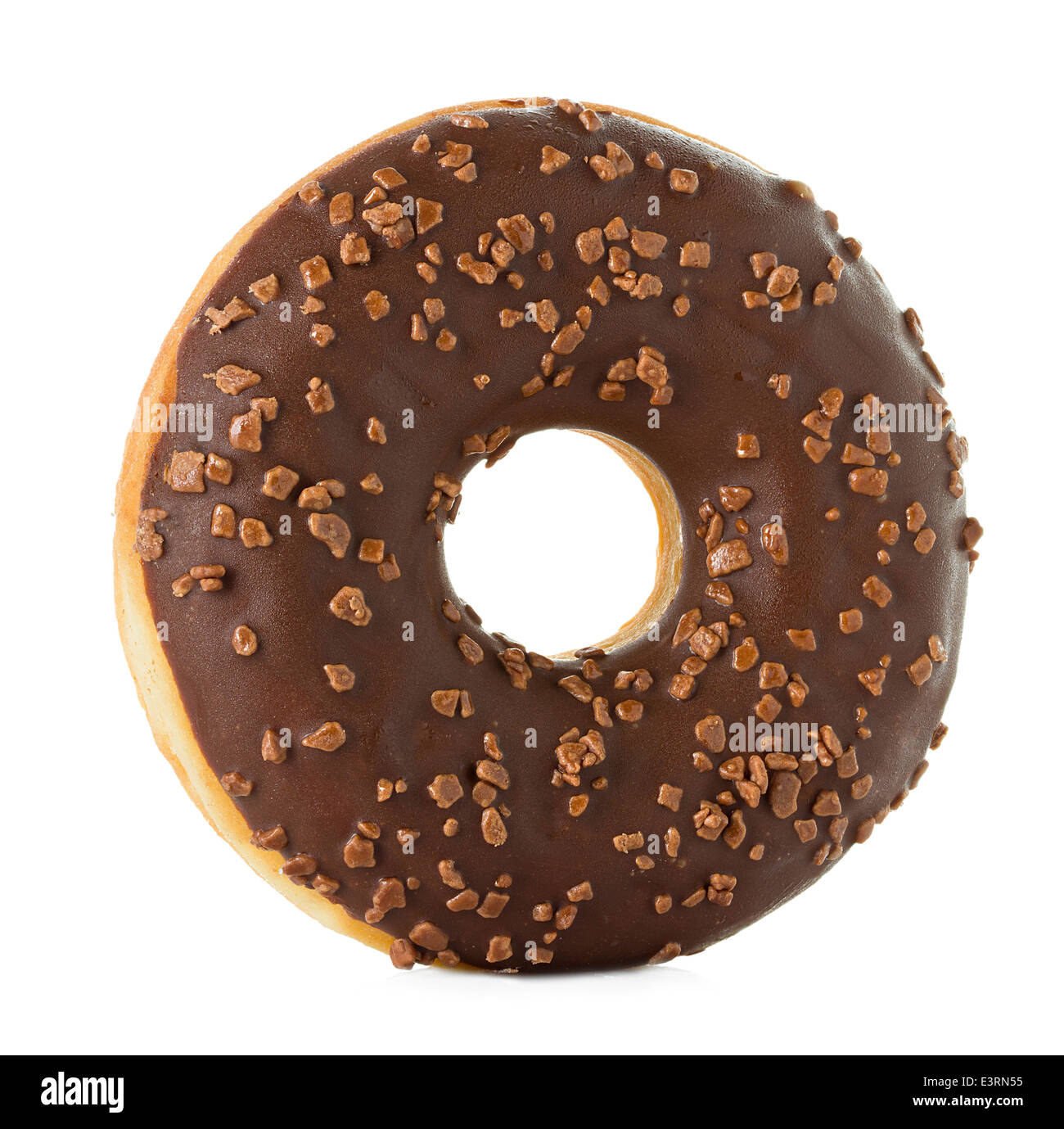 donut close-up isolated on white background Stock Photo - Alamy