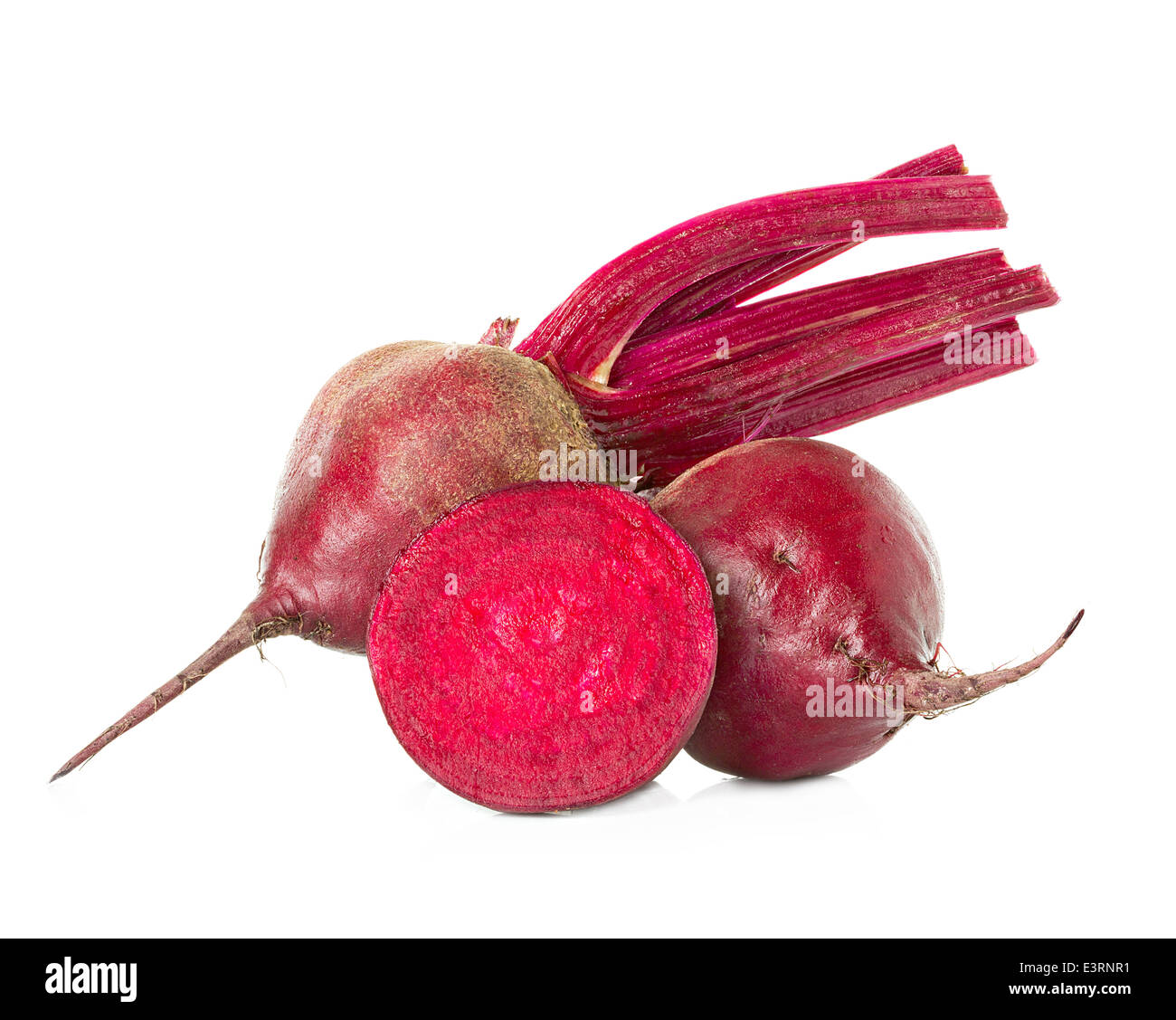 Fresh beetroot isolated Stock Photo