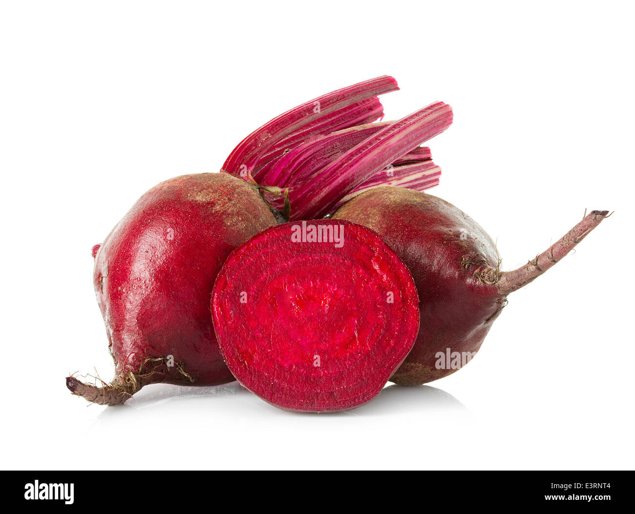 Fresh beetroot isolated Stock Photo