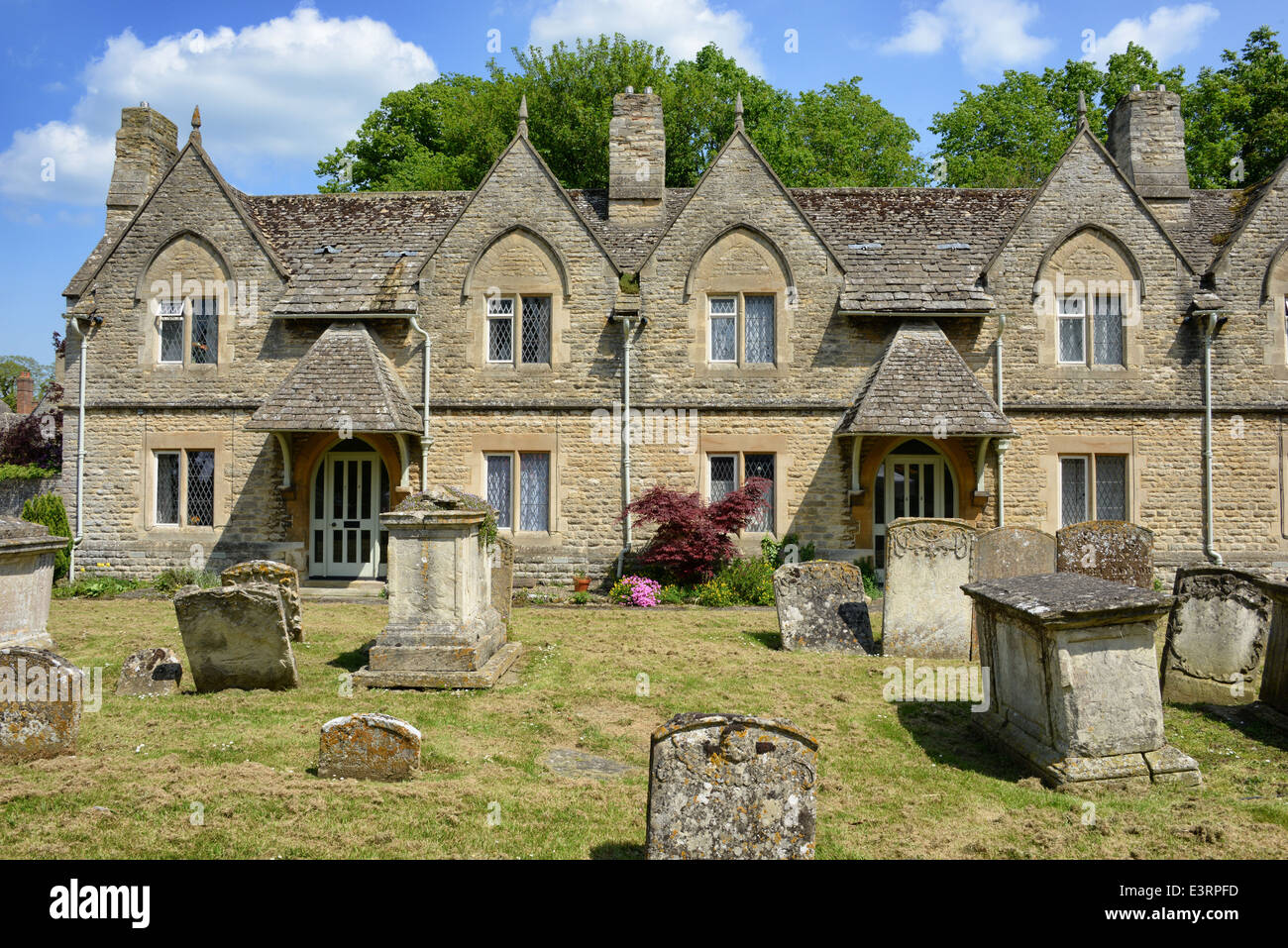 Holloway's almshouses, Witney, Oxfordshire, UK Stock Photo Alamy