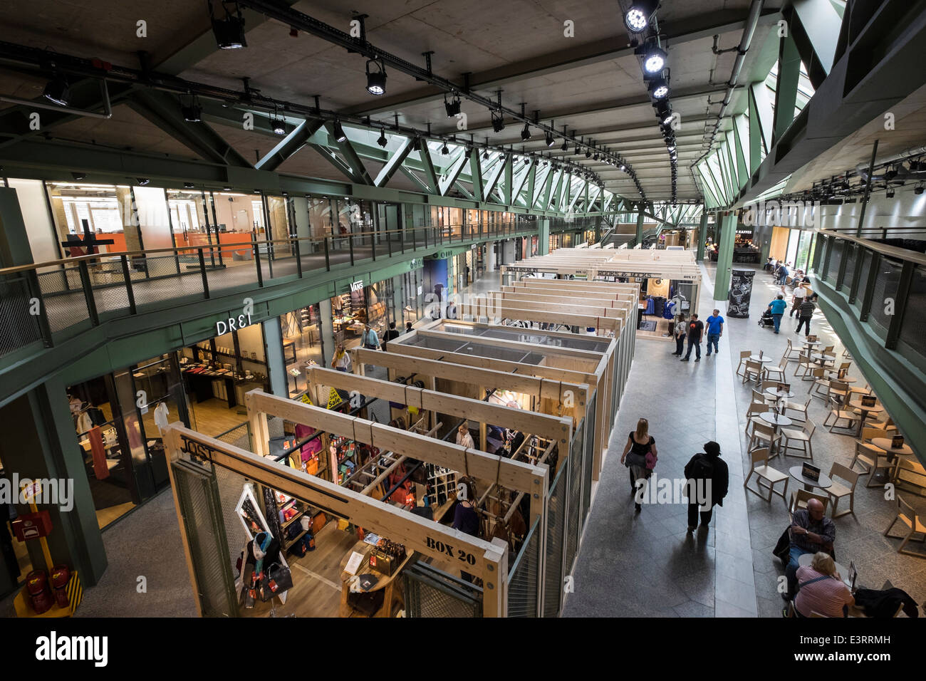 Interior of Bikini Berlin new shopping centre in Charlottenburg Berlin  Germany Stock Photo - Alamy