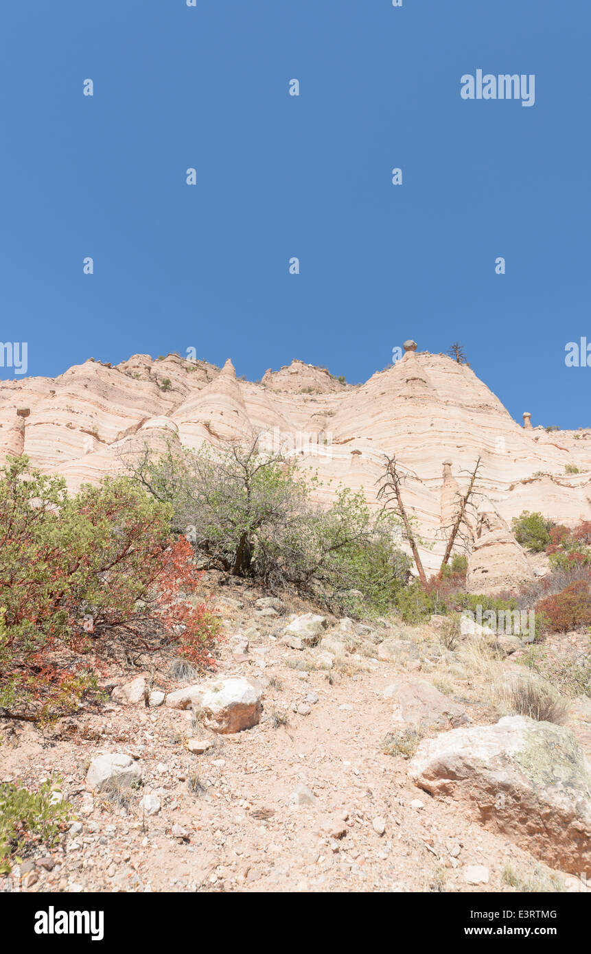 A view of mountainous rock formations at KashaKatuwe Tent Rocks