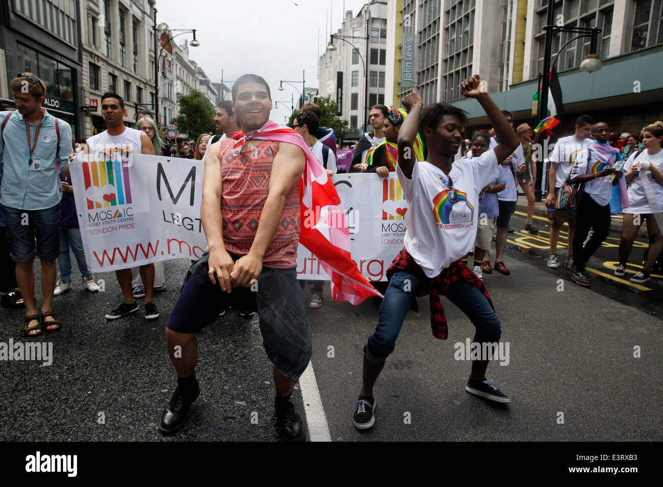 London, UK. 28th June, 2014 Stock Photo