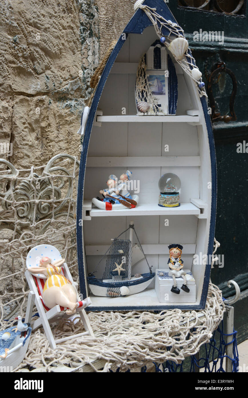 Shop display of Dubrovnik souvenirs, Croatia Stock Photo Alamy