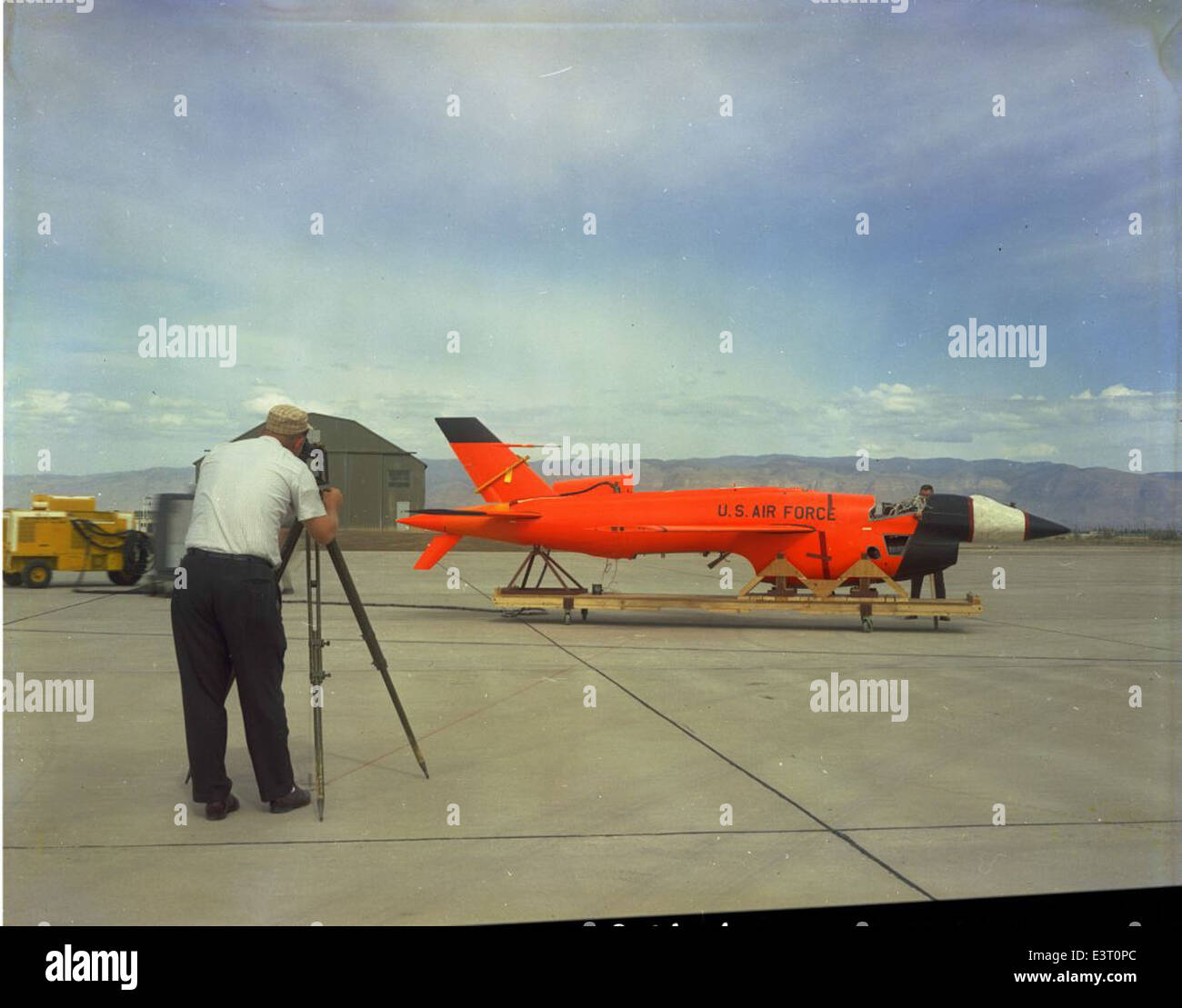 This image shows the Ryan Aeronautical Firebee, an early unmanned ...