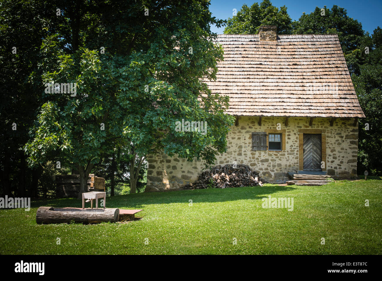West Lampeter Township, Lancaster County, Pennsylvania, USA. Blacksmith