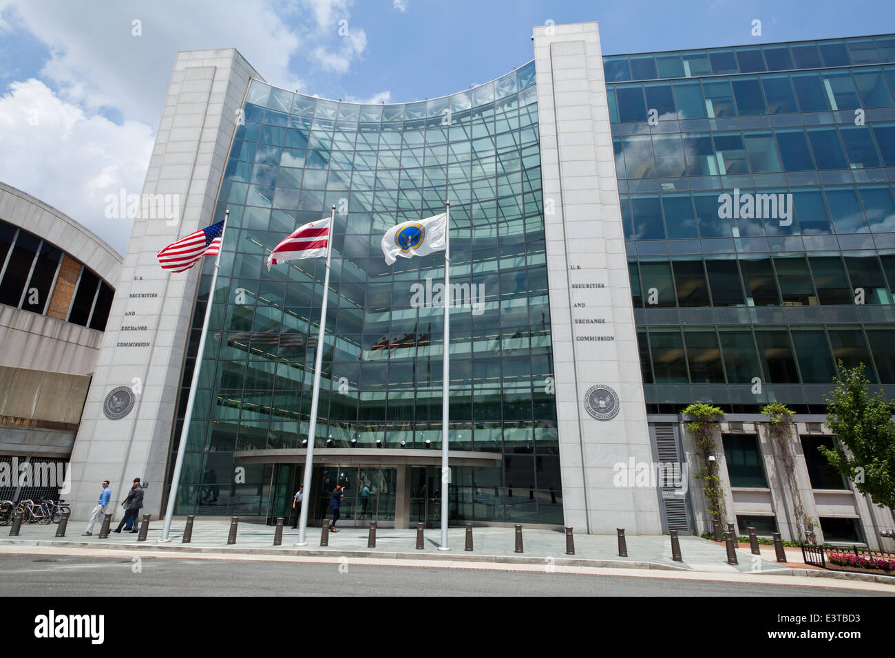 US Securities and Exchange Commission headquarters building - Washington, DC USA Stock Photo