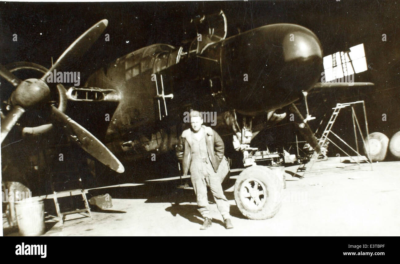 Northrop P-61A Black Widow Stock Photo
