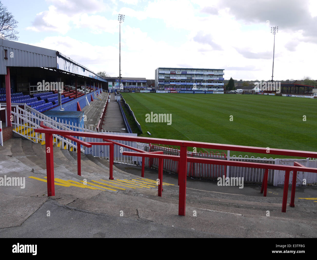 Wide Shot Rapid Solicotors Stadium Belle Vue Wakefield. Home of