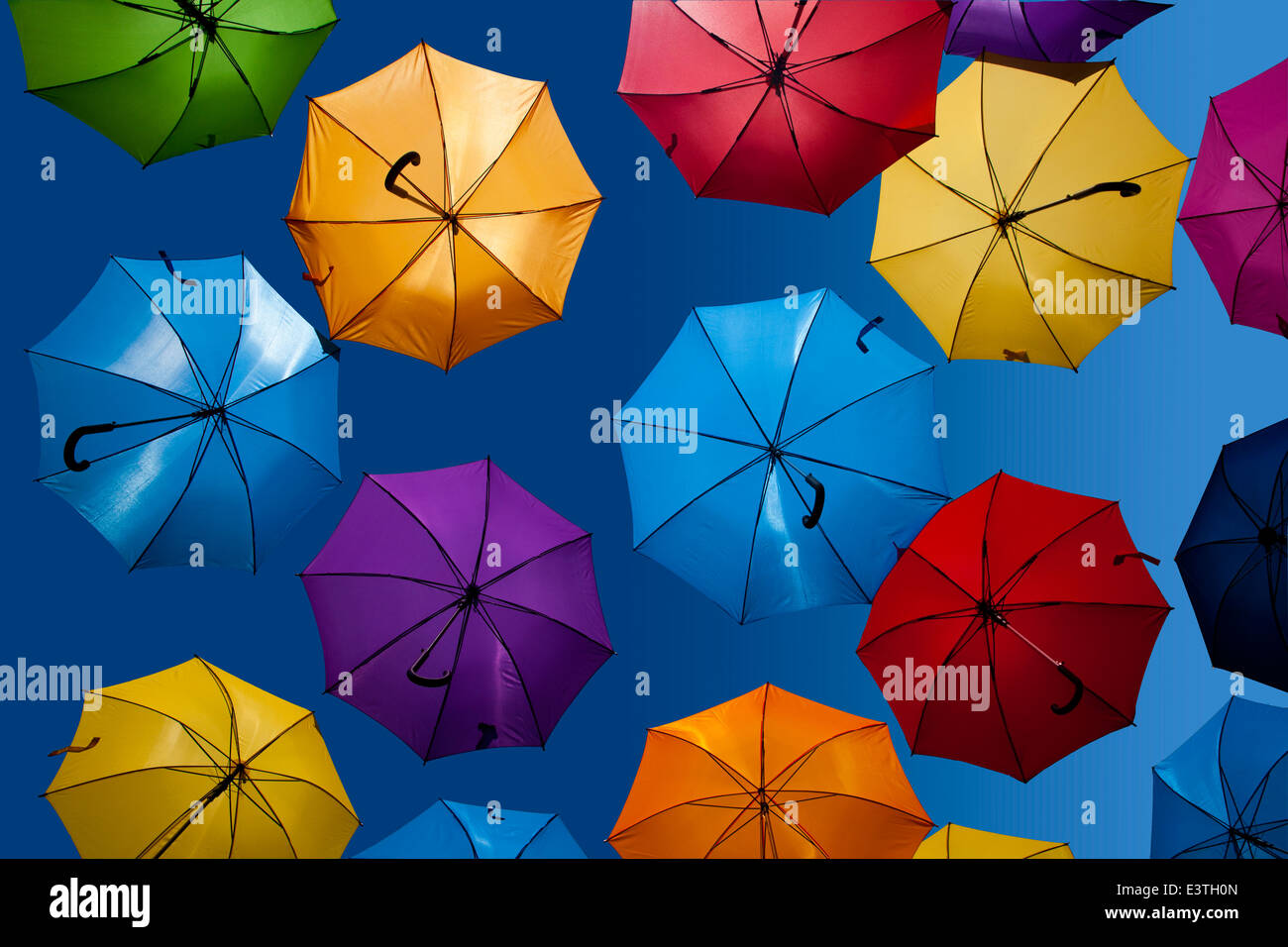 Umbrella umbrellas colourful colorful hires stock photography and