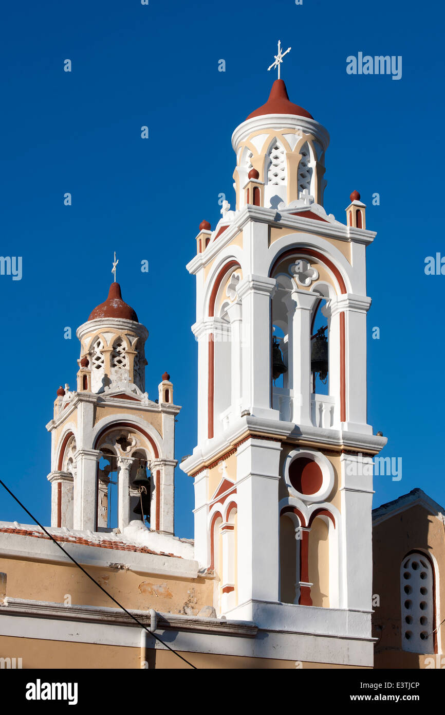 Griechenland, Symi, eine Kirche in Ano Symi Stock Photo